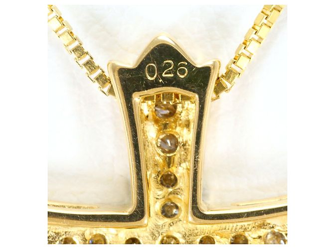 Autre Marque Collana in oro giallo 18K con diamante D'oro - vista 4