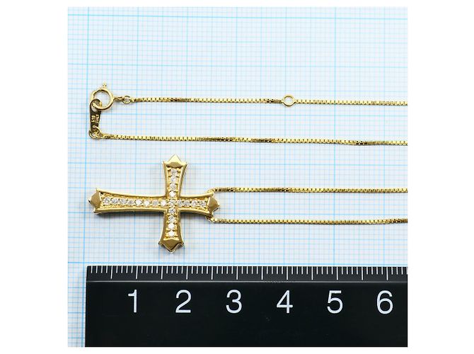 Autre Marque Collana in oro giallo 18K con diamante D'oro - vista 5