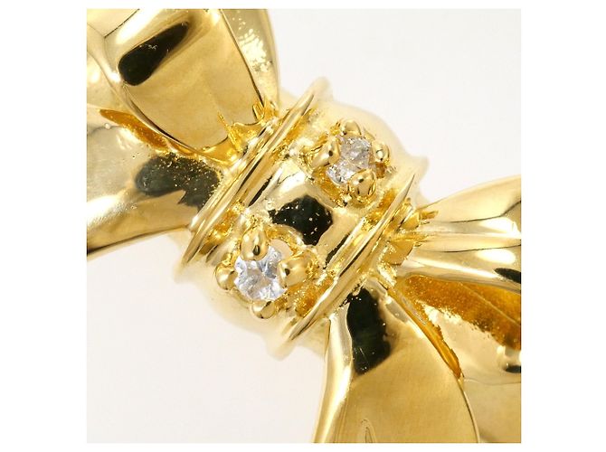 Autre Marque Ringband aus 18K Gelbgold mit Diamant Golden - Ansicht 2