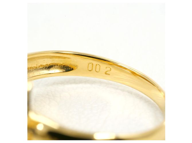 Autre Marque Ringband aus 18K Gelbgold mit Diamant Golden - Ansicht 6