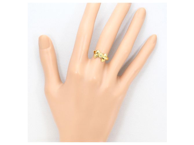 Autre Marque Ringband aus 18K Gelbgold mit Diamant Golden - Ansicht 7