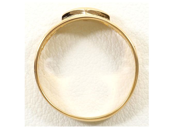 Autre Marque Bandring aus 18K Gelbgold mit Diamant Golden - Ansicht 2