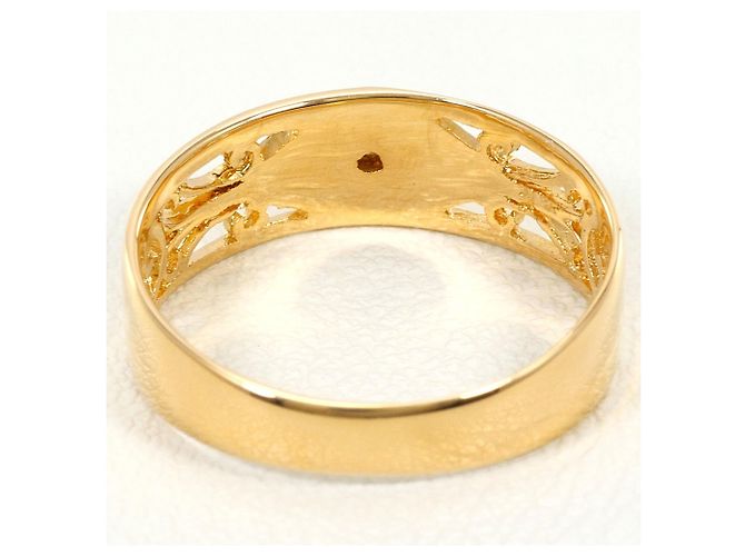Autre Marque Bandring aus 18K Gelbgold mit Diamant Golden - Ansicht 3