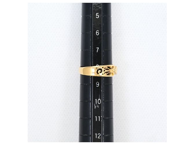 Autre Marque Bandring aus 18K Gelbgold mit Diamant Golden - Ansicht 6