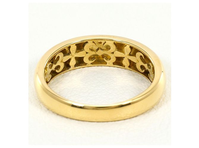 Autre Marque Ring aus 18K Gelbgold Golden - Ansicht 3