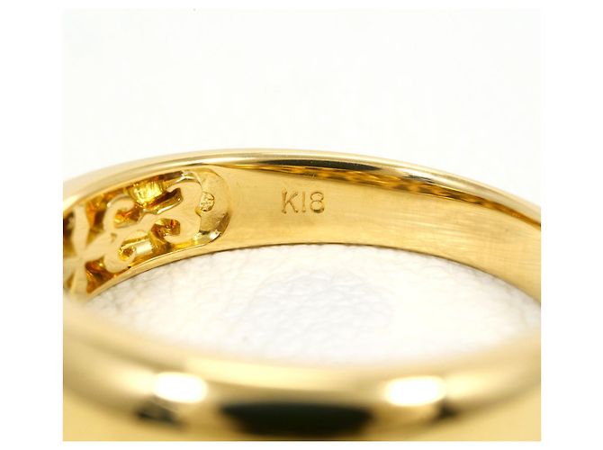 Autre Marque Ring aus 18K Gelbgold Golden - Ansicht 4