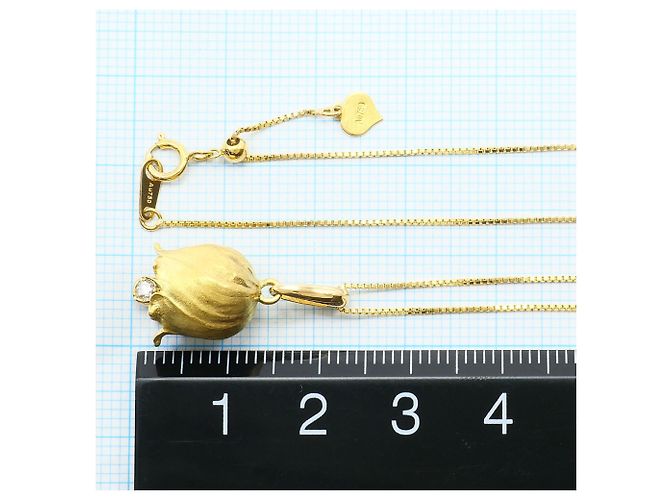 Autre Marque Collana in oro giallo 18K con diamante D'oro - vista 5