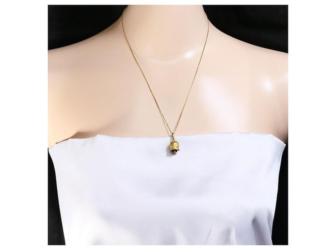 Autre Marque Collana in oro giallo 18K con diamante D'oro - vista 6