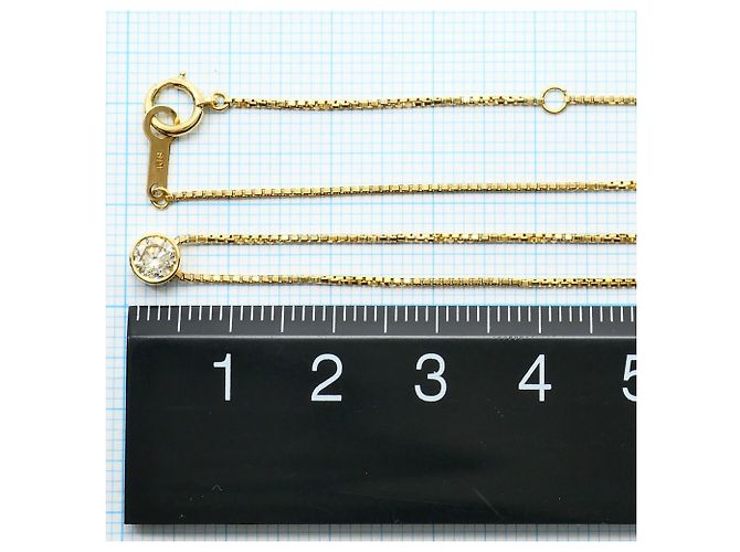Autre Marque Collana in oro giallo 18K con diamante D'oro - vista 5