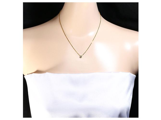 Autre Marque Collana in oro giallo 18K con diamante D'oro - vista 6