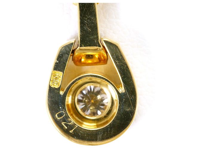 Autre Marque Collana in oro giallo 18K con diamante D'oro - vista 4