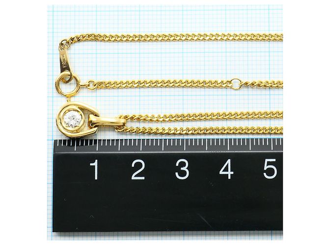 Autre Marque Collana in oro giallo 18K con diamante D'oro - vista 5