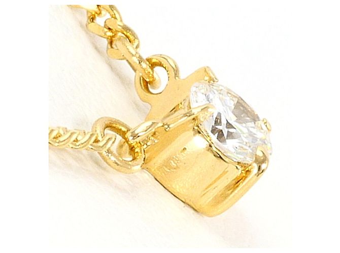 Autre Marque Collana in oro giallo 18K con diamante D'oro - vista 2