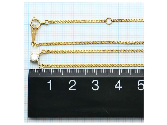 Autre Marque Collana in oro giallo 18K con diamante D'oro - vista 5