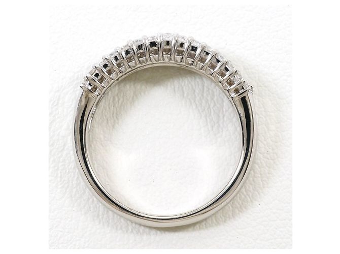 Autre Marque PT900 Platin-Bandring mit Diamant - Ansicht 3