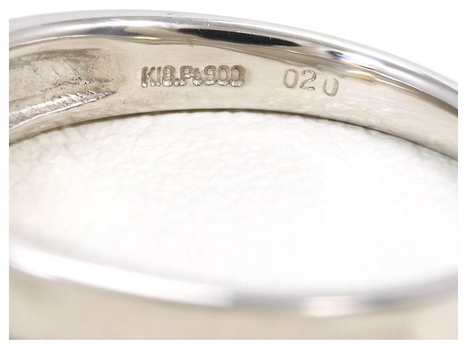 Autre Marque Anello fede in platino PT900 e oro giallo 18K con diamante D'oro - vista 5