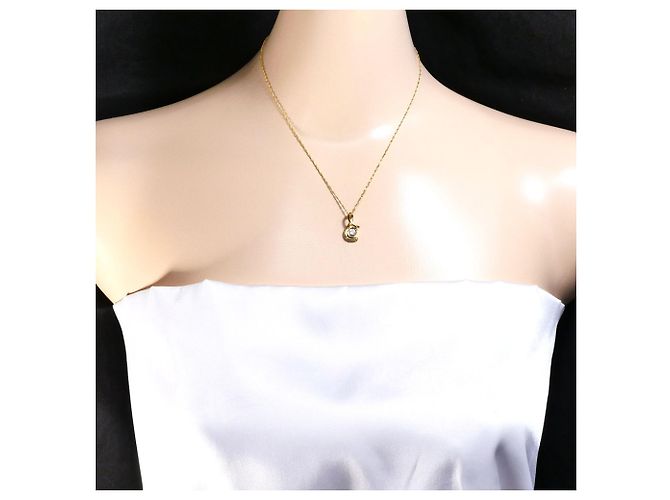 Autre Marque Collana in oro giallo 18K con diamante D'oro - vista 5