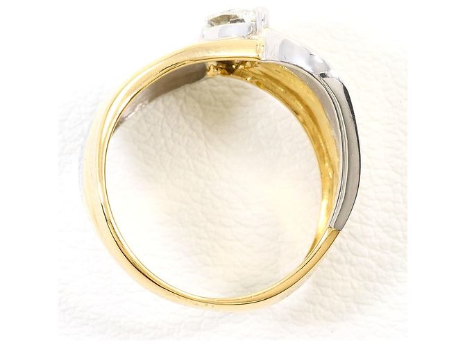 Autre Marque Anello fede in platino PT900 e oro giallo 18K D'oro - vista 3