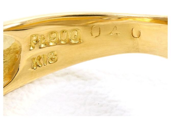Autre Marque Anello fede in platino PT900 e oro giallo 18K D'oro - vista 5