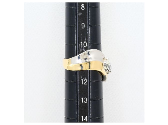 Autre Marque Anello fede in platino PT900 e oro giallo 18K D'oro - vista 7