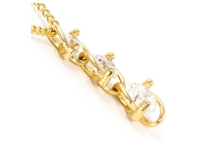 Autre Marque Collana in oro giallo 18K con diamante D'oro - vista 2
