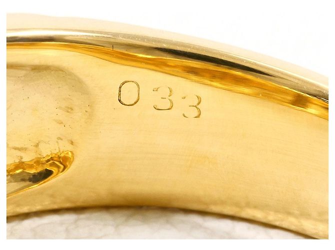 Autre Marque Ehering aus Platin und Gelbgold mit Diamant Golden - Ansicht 6