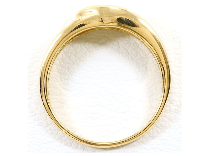 Autre Marque Ringband aus 18K Gelbgold mit Diamant Golden - Ansicht 3