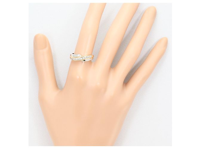 Autre Marque Anello fede elegante in diamanti 18K D'oro - vista 6