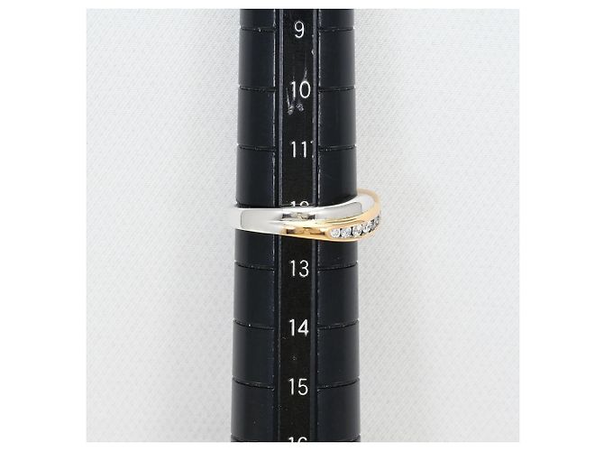 Autre Marque Anello fede elegante in diamanti 18K D'oro - vista 7