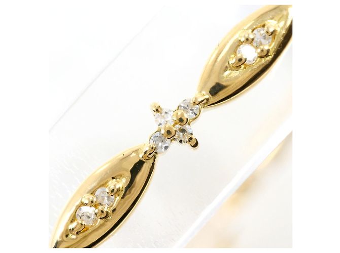 Autre Marque Bracciale con charm in oro giallo 18K con diamante D'oro - vista 2