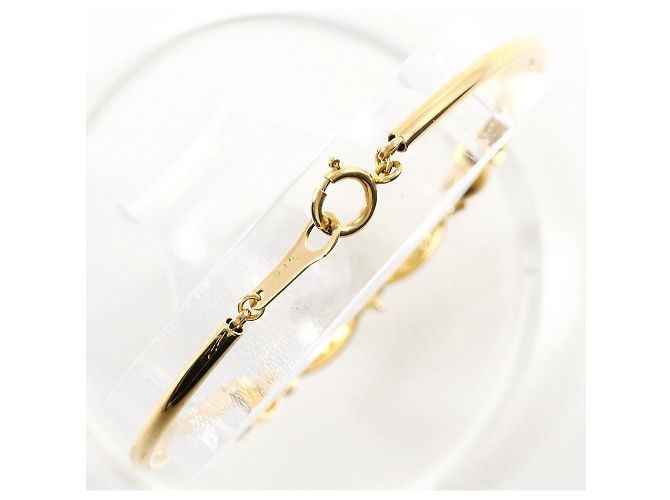 Autre Marque Bracciale con charm in oro giallo 18K con diamante D'oro - vista 3