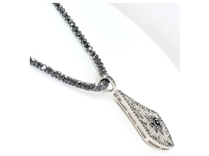 Autre Marque Collana in oro bianco 18K e diamanti D'oro - vista 2