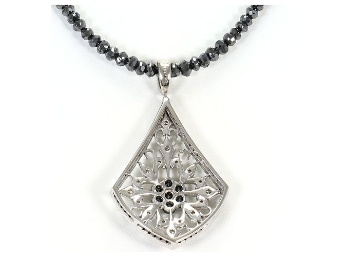 Autre Marque Collana in oro bianco 18K e diamanti D'oro - vista 3
