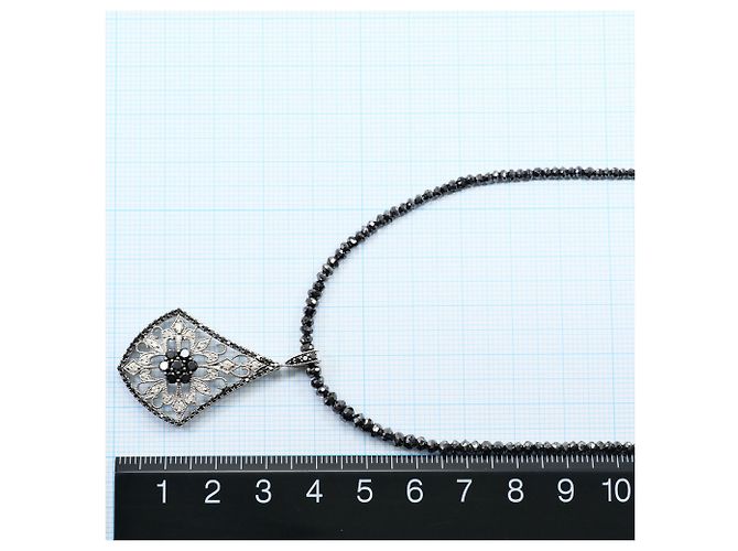 Autre Marque Collana in oro bianco 18K e diamanti D'oro - vista 7