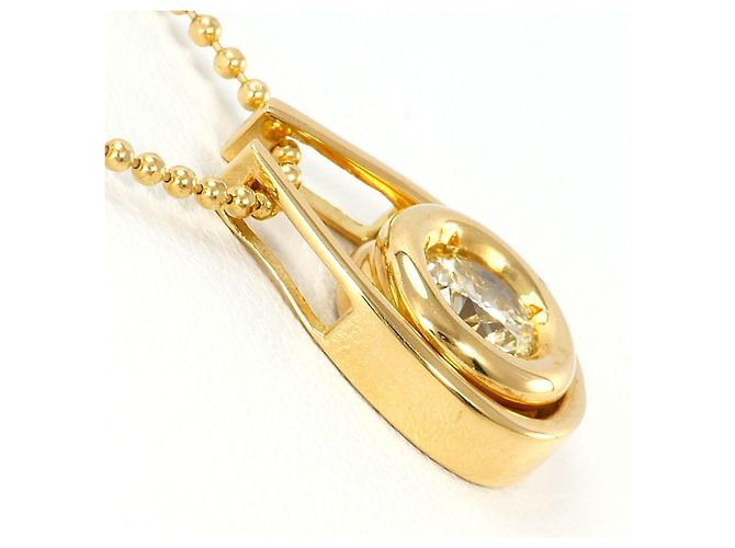 Autre Marque Collana in oro giallo 18K con diamante D'oro - vista 2