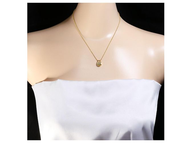 Autre Marque Collana in oro giallo 18K con diamante D'oro - vista 6