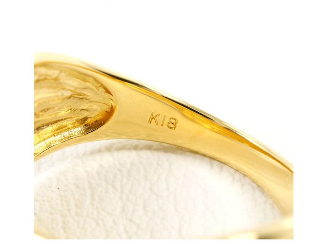 Autre Marque Bandring aus 18K Gelbgold mit Diamant Golden - Ansicht 5