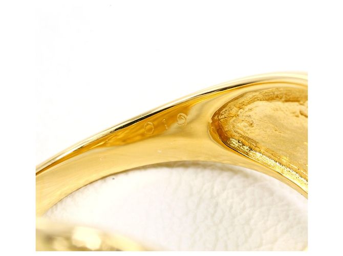 Autre Marque Bandring aus 18K Gelbgold mit Diamant Golden - Ansicht 6