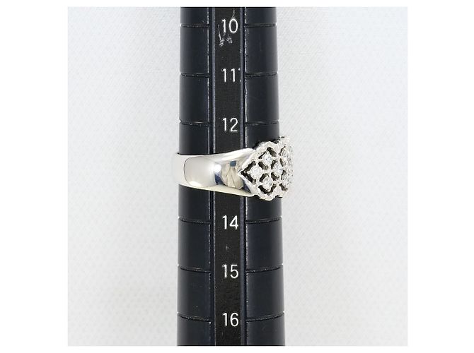 Autre Marque Platin-Diamant-Bandring - Ansicht 7