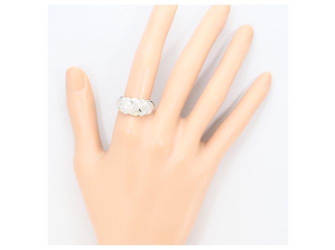 Autre Marque Platin-Bandring mit Diamant - Ansicht 6