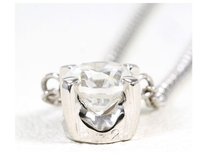 Autre Marque Collana in platino PT850 con diamante - vista 4