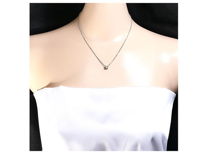 Autre Marque Collana in platino PT850 con diamante - vista 6