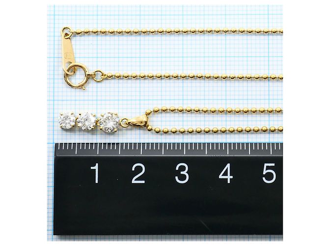Autre Marque Collana in oro giallo 18K con diamante D'oro - vista 5