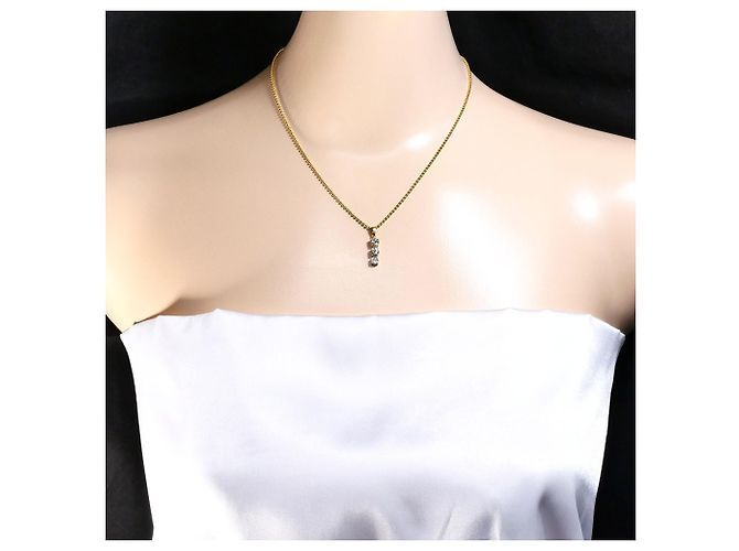 Autre Marque Collana in oro giallo 18K con diamante D'oro - vista 6