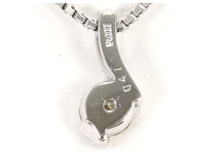 Autre Marque PT900 Platin-Halskette mit Diamant - Ansicht 3