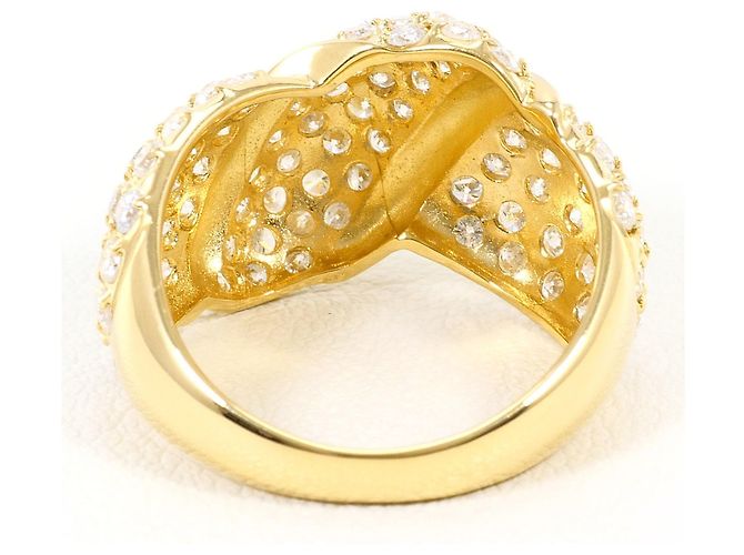 Autre Marque Anello fede in oro giallo 18K e diamanti D'oro - vista 4