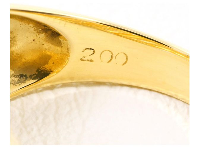 Autre Marque Anello fede in oro giallo 18K e diamanti D'oro - vista 6