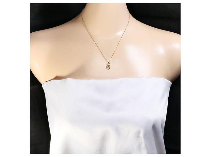 Autre Marque Collana in oro giallo 18K con diamante D'oro - vista 5
