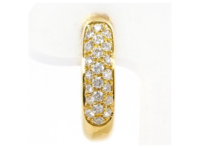 Autre Marque Orecchini a goccia in oro giallo 18K con diamanti D'oro - vista 2