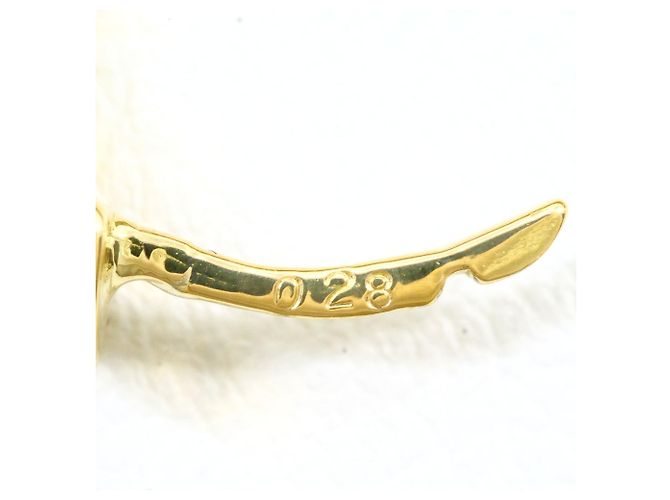 Autre Marque Orecchini a goccia in oro giallo 18K con diamanti D'oro - vista 4